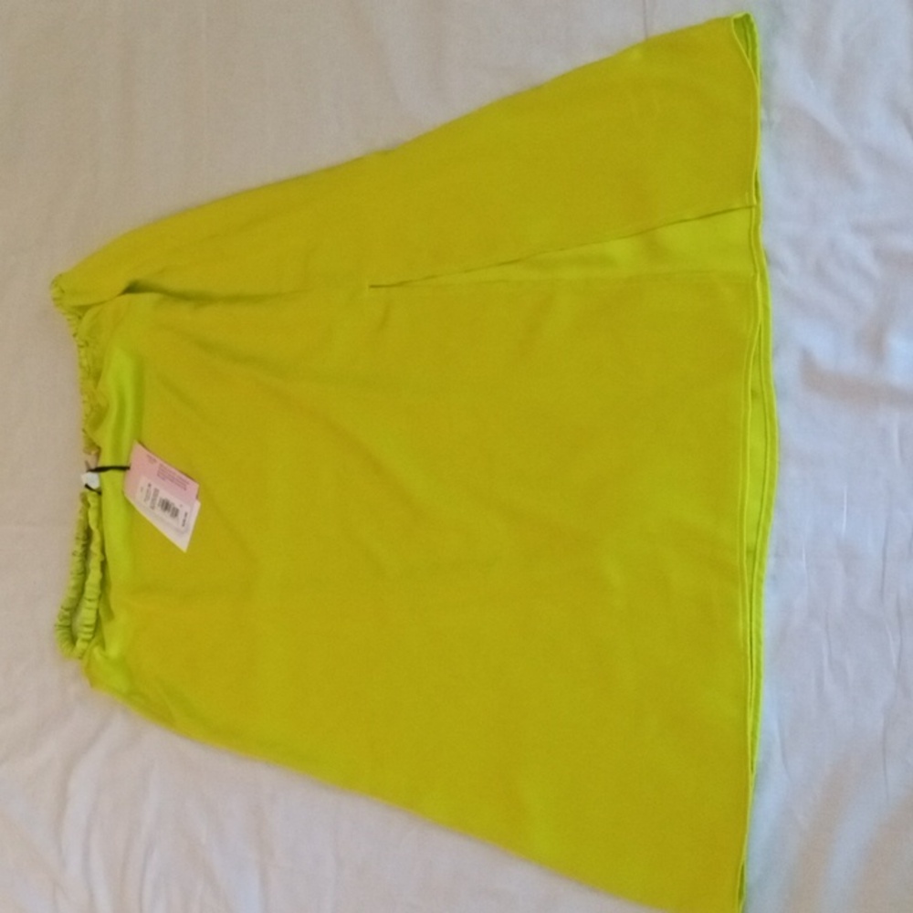Future Collective Alani Noelle NWT lime green skirt